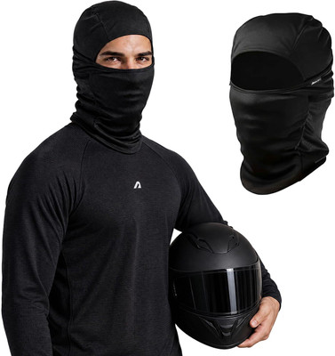 BOLDFIT Black Bike Face Mask for Men & Women(Size: Free,  Balaclava)