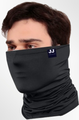 Crystal zone Black Bike Face Mask for Men & Women(Size: Free,  Balaclava)