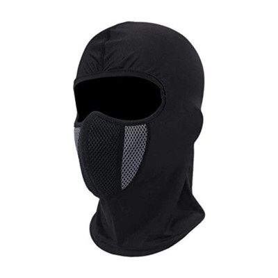 PEENAKIN Black Bike Face Mask for Men(Size: Free,  Balaclava)