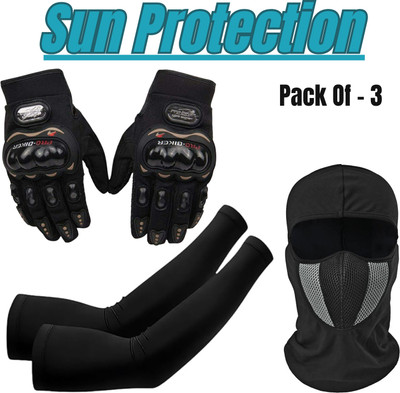 Rhtdm Black, Grey Bike Face Mask for Men & Women(Size: Free,  Balaclava)