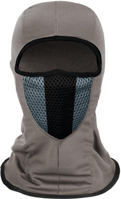 ALLEXTREME Grey Bike Face Mask for Men(Size: Free,  Balaclava)
