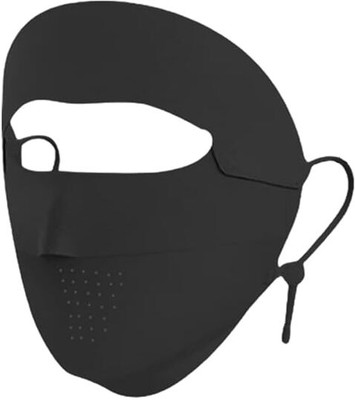 MAYCREATE Black Bike Face Mask for Women(Size: M,  Balaclava)