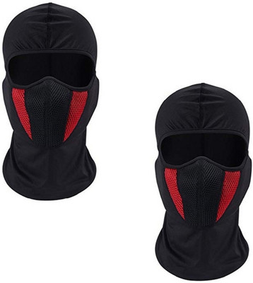 zaysoo Black Bike Face Mask for Men(Size: Free,  Balaclava)