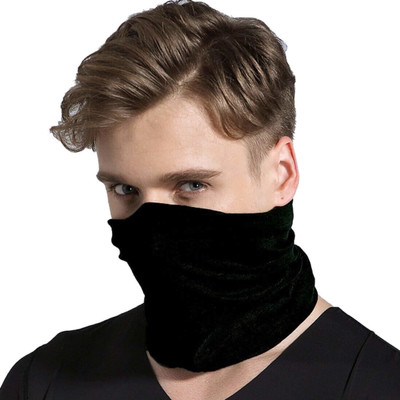 Jully Black Bike Face Mask for Men & Women(Size: Free,  Balaclava)