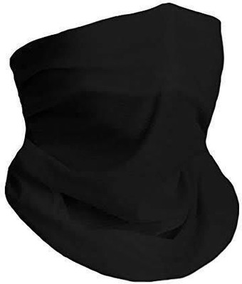 Run India Black Helmet Skull Cap for Men & Women(Size: Free,  Balaclava)