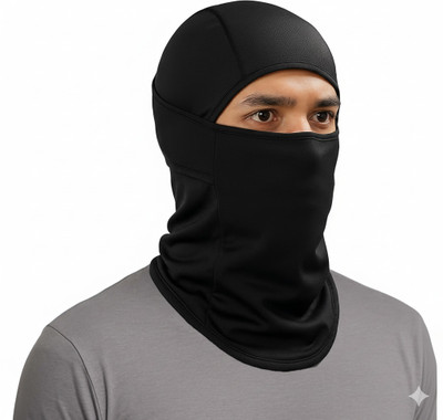 Devpriya Creations Black Bike Face Mask for Men & Women(Size: Free,  Balaclava)