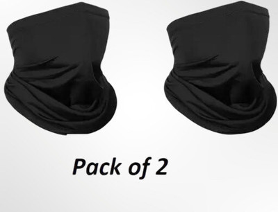 Body Liv Black Bike Face Mask for Men & Women(Size: Free,  Balaclava)