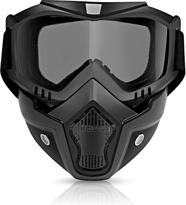 autobe Black Bike Face Mask for Men & Women(Size: Free,  Balaclava)