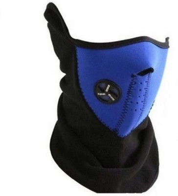 Rhtdm Blue Bike Face Mask for Men & Women(Size: Free,  Balaclava)