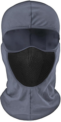 ALLEXTREME Grey Bike Face Mask for Men(Size: Free,  Balaclava)