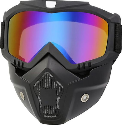 DebRifo Multicolor Bike Face Mask for Men & Women(Size: Free,  Balaclava)