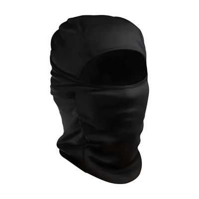 AUTOSITE Black Bike Face Mask for Men & Women(Size: Free,  Balaclava)