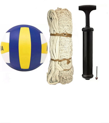 clark plain yellow blue classic volleyball size 4 hg Volleyball - Size: 4(Standard, Pack of 1)
