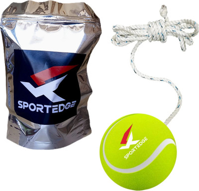 sportedge Hanging tennis Cricket Practice Ball solo Training Practice Indoors & Outdoors Cricket Training Ball(Standard, Pack of 1, Green)