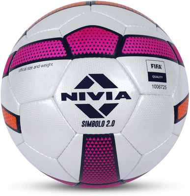 NIVIA Simbolo Multicolor Football - Size: 4(Standard, Pack of 1)