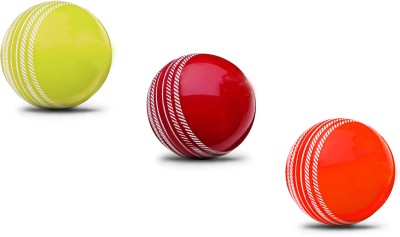 BIG BRO FITNESS Cricket Wind Ball- Made in India (MULTICOLOR) Cricket Synthetic Ball(Pack of 3)