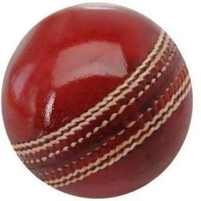 PRHSPORTS Pihu Sports Academy Leather Cricket Ball Colour Red Pack Of 2 Combo Cricket Leather Ball(Pack of 1)