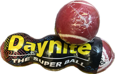 ZEE SQUARE LLC DAYNITE THE SUPER BALL 6 PC Cricket Tennis Ball(Standard, Pack of 6)