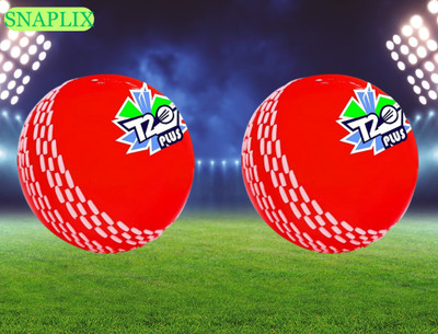 Snaplix Wind Ball Super Swing – Enhances Bowling Skills for All Levels Cricket Synthetic Ball(Standard, Pack of 2, Orange)