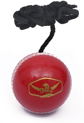 BAAZ Practice Ball || Knocking Ball || Hanging Ball || Hard Wind Ball || Cricket Training Ball(Pack of 1, Red)