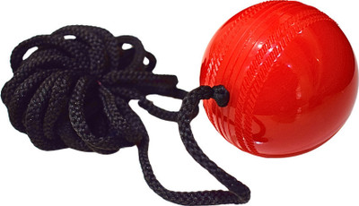 gamers hub Synthetic/PVC Cricket Ball for Match Practice & Training, Hanging Cricket Ball Cricket Training Ball(Standard, Pack of 1, Red)