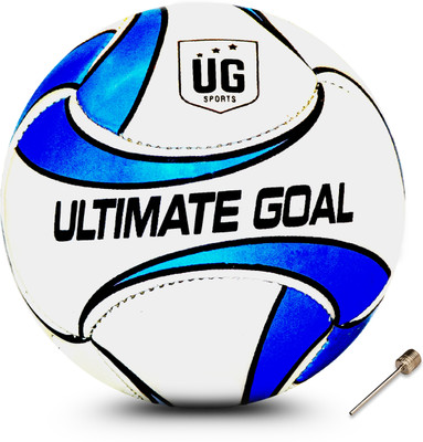ULTIMATE GOAL Sport Head Shooter Football - Size: 3(Kids, Pack of 1, White, Blue)