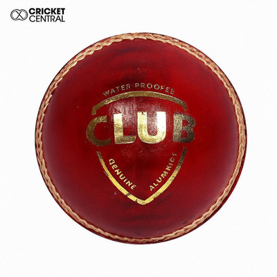 coscocricket 4 Piece Leather Ball 25-30 Over Cricket Leather Ball(Standard, Pack of 1, Red)