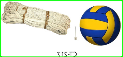 zxxxt Kit_Superb Quality Volleyball With Cotton Net CT-217 Volleyball Kit