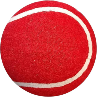 STYRKR Light Weight Tennis Ball-016 Cricket Tennis Ball(Standard, Pack of 3, Red)