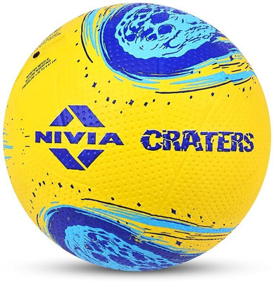NIVIA CRATERS Volleyball - Size: 4(Standard, Pack of 1, Yellow, Blue)