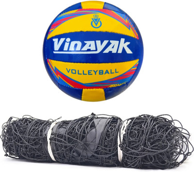 clark vinayak yb pu volleyball size 4 with net m9 Volleyball - Size: 4(Standard, Pack of 1)