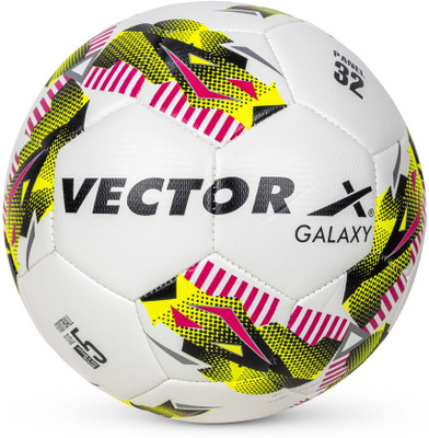 VECTOR X Galaxy Textured Outer TPU Match & Training Soccer Football - Size: 5(Standard, Pack of 1)