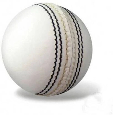 gamers hub White genuine leather cricket ball for tournament Cricket Leather Ball(Standard, Pack of 1)