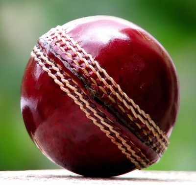 LPR ™ Alum Tanned Genuine Tima Leather Cricket Ball Standard International Cricket Leather Ball(Pack of 1, Red)