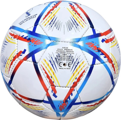 clark cutter multicolour pvc football size 5 xc13 Football - Size: 5(Standard, Pack of 1)