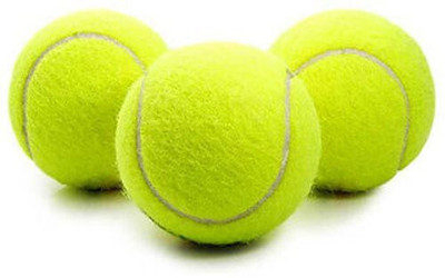 HOC st Cricket Tennis Ball(Standard, Pack of 3, Green)