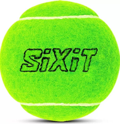 sixit Single Cricket Tennis Ball(Standard, Pack of 1, Green)