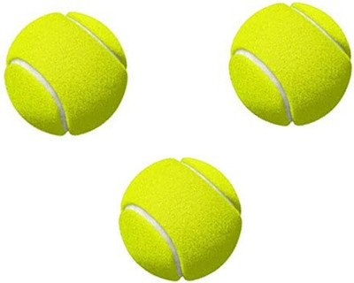 GINWALA cricket tennis ball - ( pack of 3 ) Cricket Rubber Ball(Standard, Pack of 3, Green)