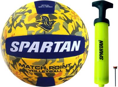 Spartan Combo of Match Point volleyball and pump Volleyball Size