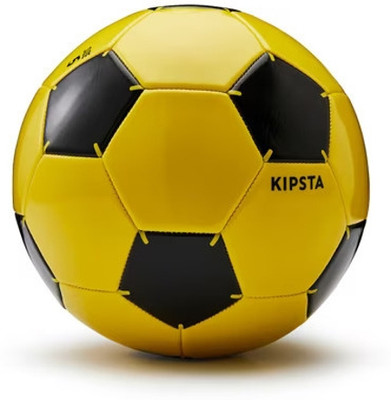 KIPISTA Football Ball Training (KIPSTA) Size 5 (AGE ABOVE 12 YRS) YELLOW Football - Size: 5(Standard, Pack of 1, Yellow)