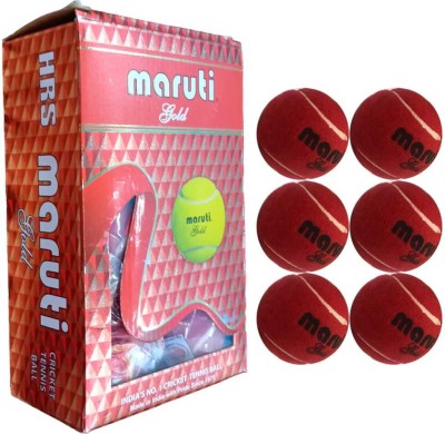 HRS MARUTI MARUTI Cricket Tennis Ball(Pack of 6)