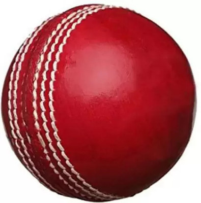 zam zam Cricket Red Leather Ball Cricket Leather Ball(Standard, Pack of 1, Red)