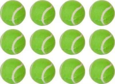 Shopeleven Cricket Tennis Ball Light Weight, Cricket Rubber Cricket Tennis Ball(Pack of 12)