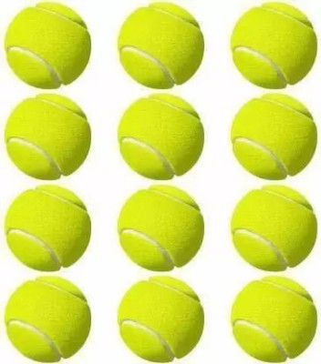 Rk sports Cricket Tennis Ball p-12 Cricket Tennis Ball(Pack of 12, Green)