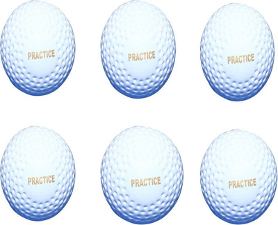 Parbat HOCKEY BALL Hockey Ball(Standard, Pack of 6, White)
