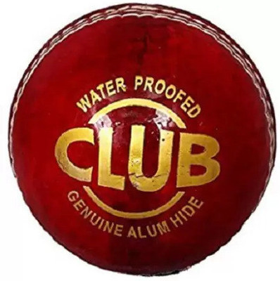 Peecock Corportation Red Leather Cricket ball Cricket Leather Ball(Standard, Pack of 1)