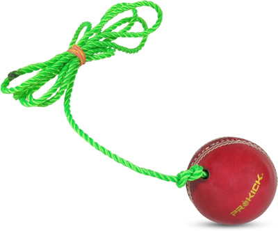 Prokick Leather Hanging Ball, Red Cricket Leather Ball(Standard, Pack of 1)