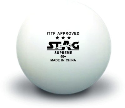STAG Supreme Table Tennis Ball Tennis Ball(Pack of 3)