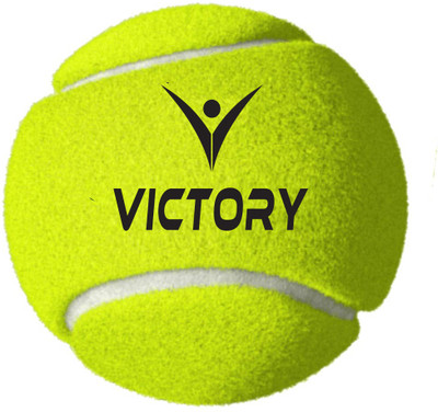 VICTORY Cricket Tennis Balls Medium Weight High Bounce Combo Set Cricket Tennis Ball(Standard, Pack of 1)
