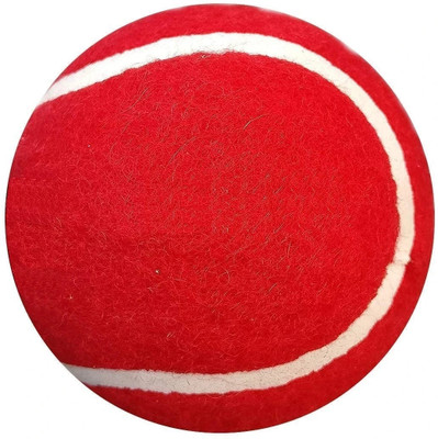 gamers hub Red cricket tennis ball-1 piece Cricket Leather Ball(Standard, Pack of 1, Red)